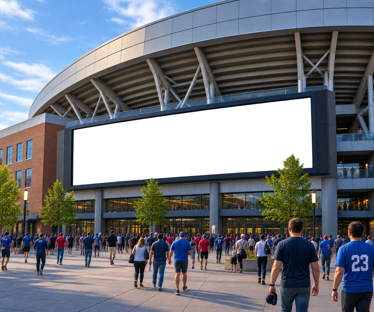 Stadium Exteriors outdoor video wall led