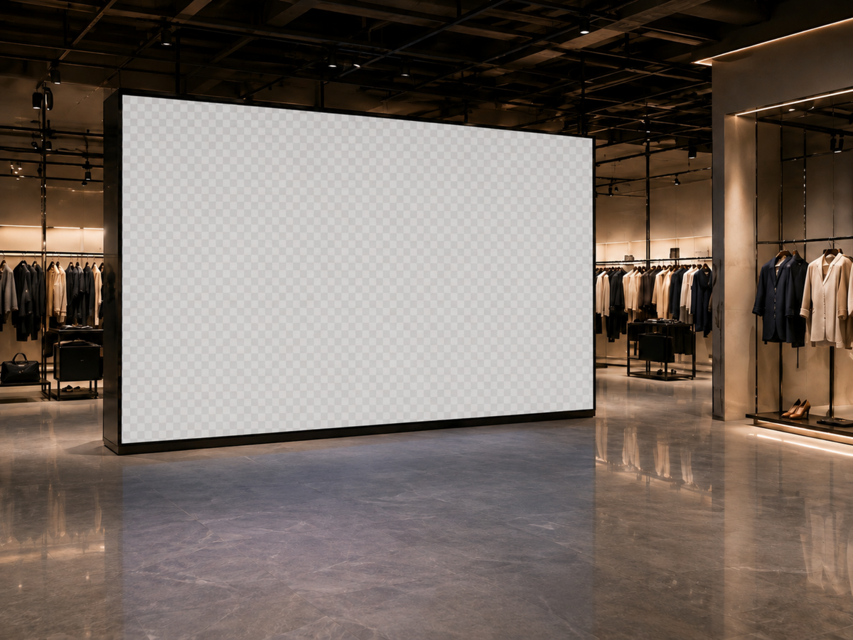 Retail video led