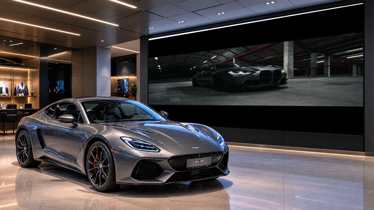 Showrooms video led