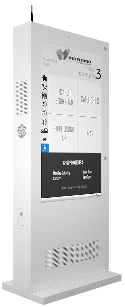 Eflyn Outdoor Digital Display Touch Screen Kiosk Image